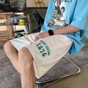 DD3529百搭沙滩篮球大码宽松户外时尚休闲夏季短裤男六分短裤图片