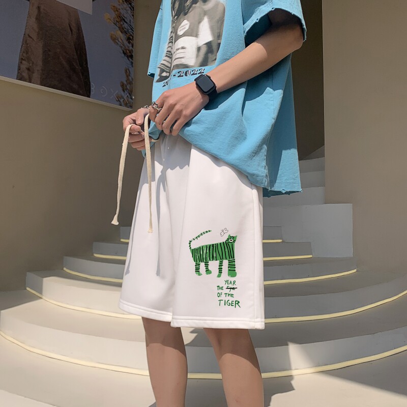 DD3531百搭沙滩篮球大码宽松户外时尚休闲夏季短裤男六分短裤,男装休闲裤,星座510A-1