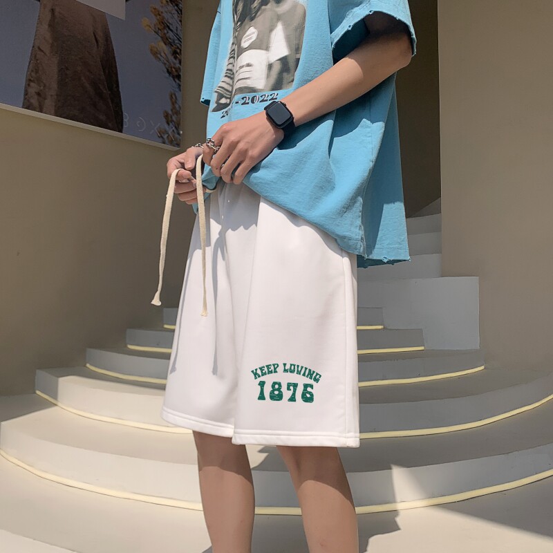 DD3529百搭沙滩篮球大码宽松户外时尚休闲夏季短裤男六分短裤,男装休闲裤,星座510A-1