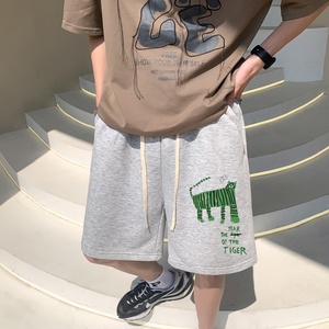 DD3531男六分短裤百搭沙滩篮球大码宽松户外时尚休闲夏季短裤图片