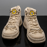 1110P52秋冬季潮流男高帮英伦风休闲百搭男靴子马丁靴男士工装鞋，男鞋马丁靴，星座614-1