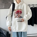 LD5675P38ins春秋季男生衣服美式重磅卫衣男oversize小众高街男潮，男装卫衣，星座510A-1
