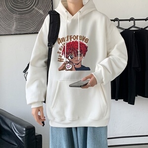 LD5675P38ins春秋季男生衣服美式重磅卫衣男oversize小众高街男潮图片