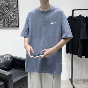 2021港风夏季宽松男女情侣短袖T恤 XZ1102-1-T1675-P25图片