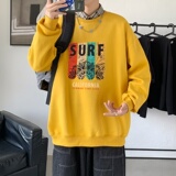 Y2879P38新款主推2022新春ins潮男潮趣印花卫衣时尚圆领宽松上衣，男装卫衣，星座510A-1