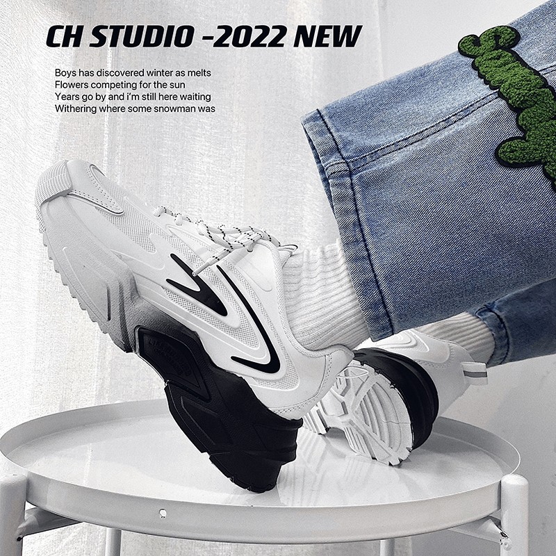 网面鞋老爹鞋男shoes鞋子男鞋潮夏港风新款男鞋休闲运动图片