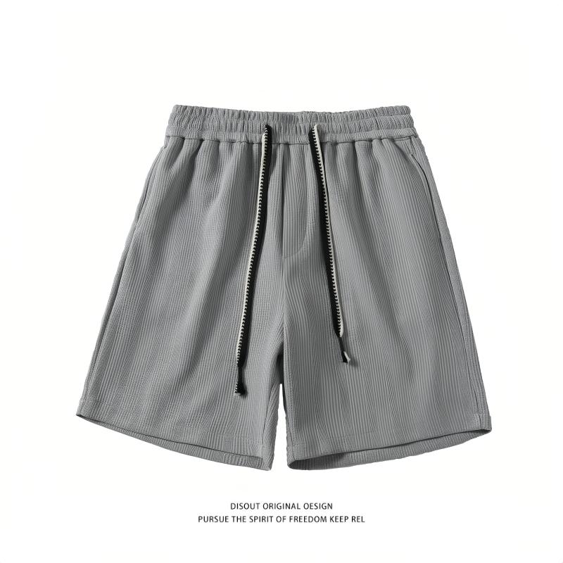 DS8406P28夏新品小众设计感抽绳短裤男2025时尚宽松五分裤大码,男装牛仔裤,星座510A-1