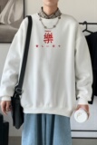 Y2299P38春秋季新款圆领卫衣男宽松套头衫港风休闲外套ins潮，男装卫衣，星座510A-1