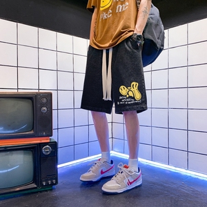 DN3909P45男士运动短裤男夏季潮流百搭半截裤潮牌宽松休闲五分裤图片