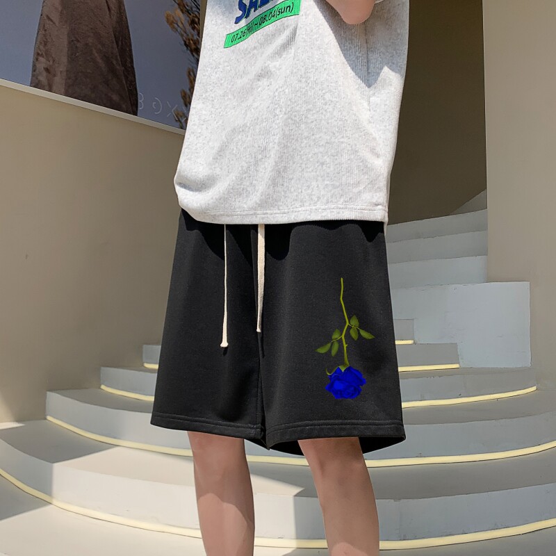 DD3527百搭沙滩篮球大码宽松户外时尚休闲夏季短裤男六分短裤,男装休闲裤,星座510A-1