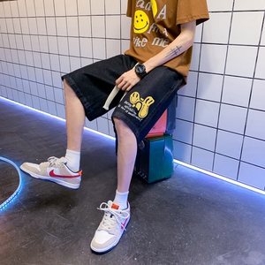 DN3909P45男士运动短裤男夏季潮流百搭半截裤潮牌宽松休闲五分裤图片