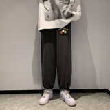 KD3458小脚男士宽松卫裤运动卫裤长裤卫裤高弹健康布休闲裤，男装休闲裤，星座510A-1
