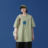 T2282P25中性女模短袖t恤男ins潮牌小众宽松夏季半袖衣服原宿港风，男装T恤，星座510A-1