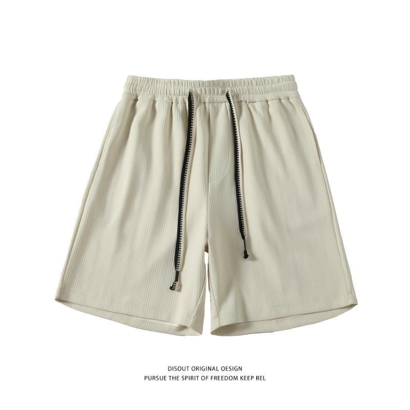DS8406P28夏新品小众设计感抽绳短裤男2025时尚宽松五分裤大码图片