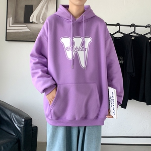 LD5673P38卫衣男士新款潮牌ins宽松男装秋装上衣服男生连帽外套图片