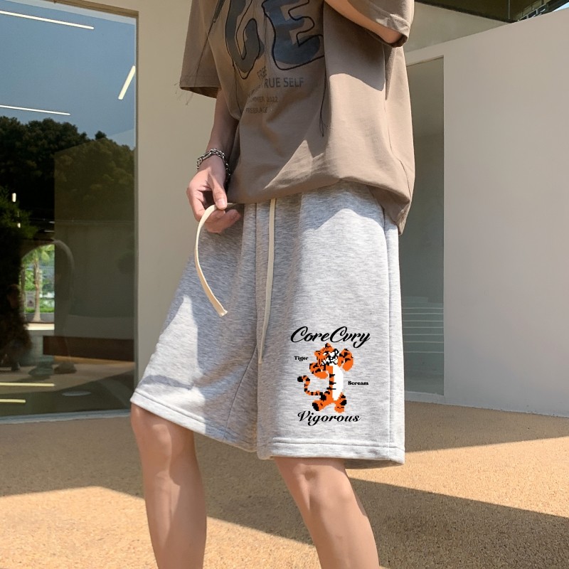 DD3532百搭沙滩篮球大码宽松户外时尚休闲夏季短裤男六分短裤图片