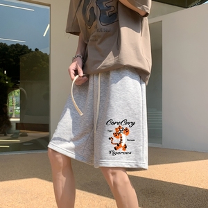 DD3532百搭沙滩篮球大码宽松户外时尚休闲夏季短裤男六分短裤图片