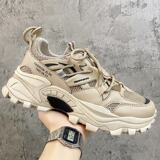 X2341P55秋季新款男鞋韩版潮流老爹鞋男士运动鞋青少年休闲鞋，男鞋休闲鞋，星座510A-1