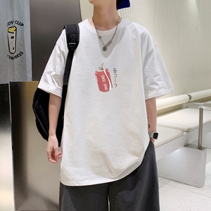 T3590！2022夏季新款男士华夫格短袖T恤百搭潮流半袖图片
