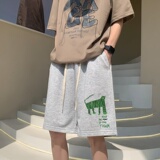 DD3531宽松户外时尚休闲夏季短裤男六分短裤百搭沙滩篮球大码，男装休闲裤，星座510A-1