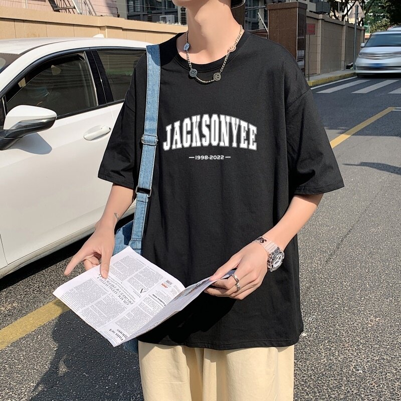 T3325P25克莱因蓝T男港风T恤落肩款宽松T恤仓库一件起正常配送中,男装T恤,星座510A-1