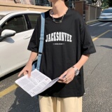 T3325P25克莱因蓝T男港风T恤落肩款宽松T恤仓库一件起正常配送中，男装T恤，星座510A-1