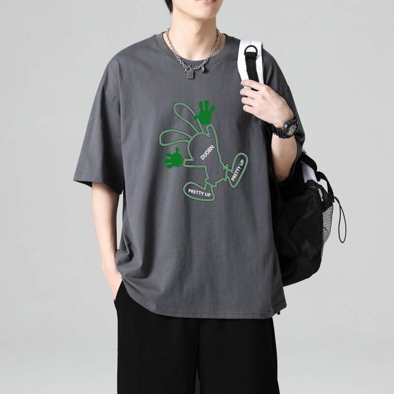 TZ3510男夏季薄款潮牌短裤休闲运动套装轻奢时尚感男士短袖t恤,男装休闲套装,星座510A-1
