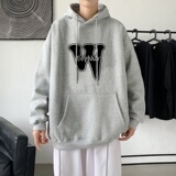 LD5673P38男装秋装上衣服男生连帽外套卫衣男士新款潮牌ins宽松，男装卫衣，星座510A-1