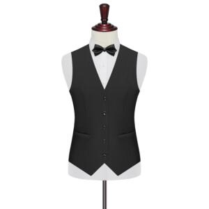 MJ8588P29马甲工作服西装伴郎服职业装大码礼服男士纯色西装马甲图片
