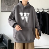 LD5673P38上衣服男生连帽外套卫衣男士新款潮牌ins宽松男装秋装，男装卫衣，星座510A-1