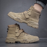 X2436P39新款男士秋季棉靴加棉潮流马丁靴高帮保暖皮靴工装鞋靴子，男鞋马丁靴，星座614-1