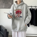 LD5675P38美式重磅卫衣男oversize小众高街男潮ins春秋季男生衣服，男装卫衣，星座510A-1