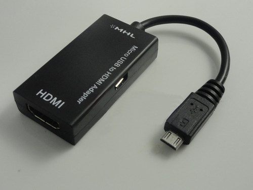 MHL转HDMI适配器 手机高清线 MHL TO HDMI线 Micro USB MHL