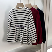 裙款 卫衣春秋冬季 加绒上衣外套 244日单PM女童长袖 120cm