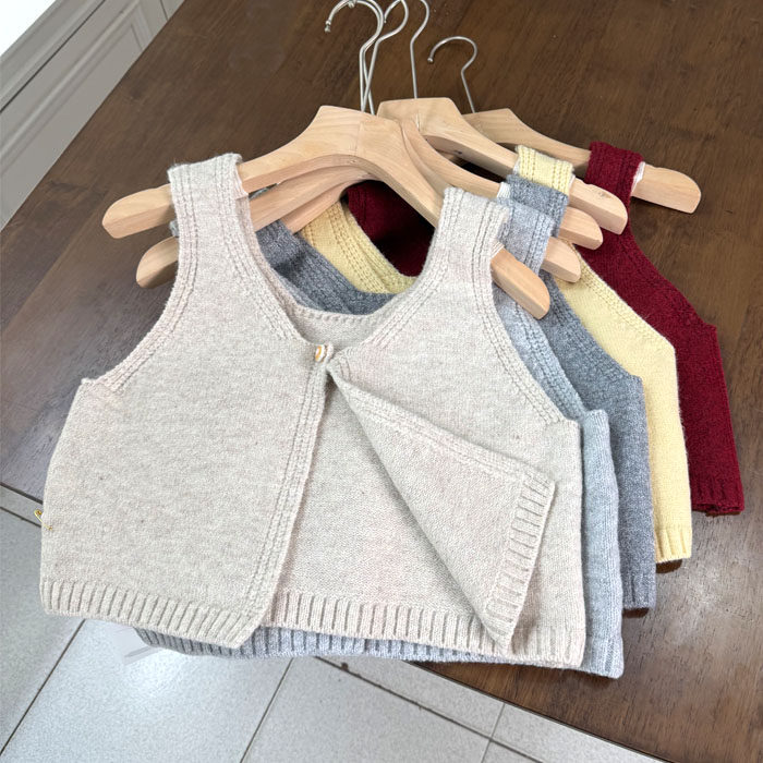 244女童针织衫春秋马甲背心外搭上衣毛线外套大童成人亲子130-170,童装/婴儿装/亲子装,马甲,淘宝优惠券,粉丝福利购,淘宝优惠卷