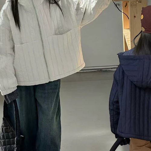 女童棉衣秋冬防风保暖外套