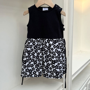 6114女童无袖 公主裙 12岁 连衣裙背心裙春秋夏季