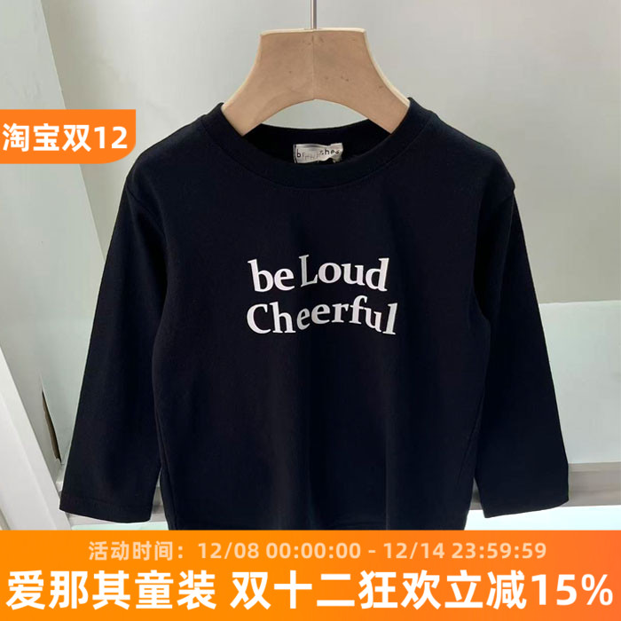 男女童长袖T恤衫春秋打底衫上衣