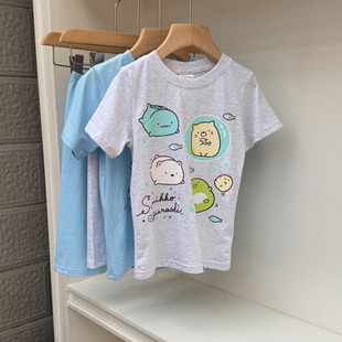 202男女童长袖长裤夏季薄款家居服空调房莫代尔上衣裤子 100-150