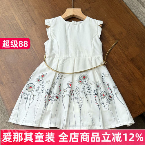 女童短袖连衣裙夏季棉布裙
