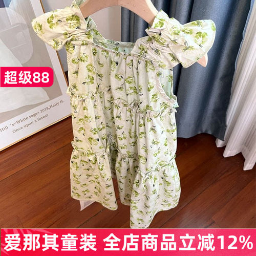 664女童无袖连衣裙夏季薄款棉布裙子110-150cm