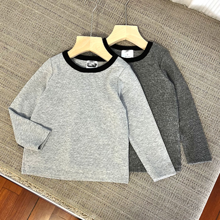 600外贸男女童长袖T恤衫春秋打底衫弹力上衣3-14岁 特价！