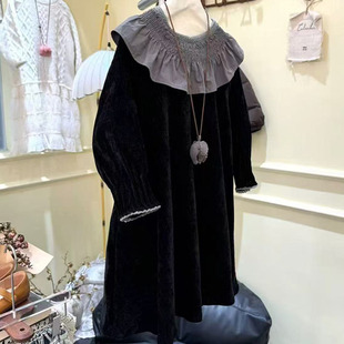 公主裙礼服裙120 厚款 160cm 连衣裙冬季 6123女童长袖