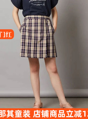 670日单女童半身裙短裤夏季薄款100-160cm