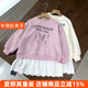 600女童长袖 170cm 上衣120 卫衣秋冬加绒厚款 裙款