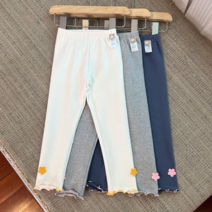 小象家100 弹力裤 150 春秋打底裤 6151女童长裤