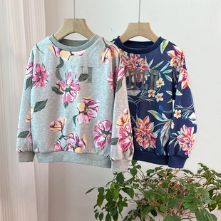 打底衫 T恤衫 上衣 卫衣秋冬薄款 6122外贸女童长袖