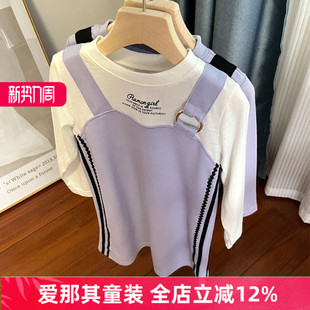 622日单女童长袖连衣裙春秋夏季薄款裙子110-130cm
