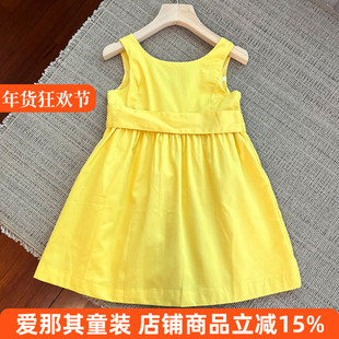661女童连衣裙夏季柔软棉布无袖背心裙100-140cm