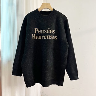 长袖 特价 针织衫 毛衣大童亲子 秋冬厚款 230日单女童成人款